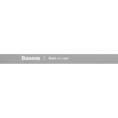 4. Baseus Rainbow Circle hook and loop Straps - Velcro tape Velcro cable organizer 3m gray (ACMGT-F0G)