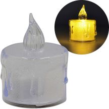 DECORATIVE CANDLE 3.6x5CM DECORATED LED