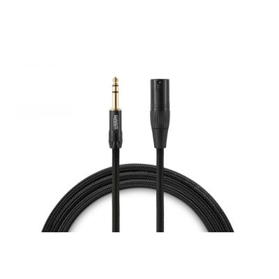 Warm Audio PREM-XLRM-TRSM-6 Audio Cable 1.8m XLR 6.35mm TRS Black
