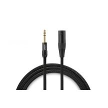 Warm Audio PREM-XLRM-TRSM-6 Audio Cable 1.8m XLR 6.35mm TRS Black