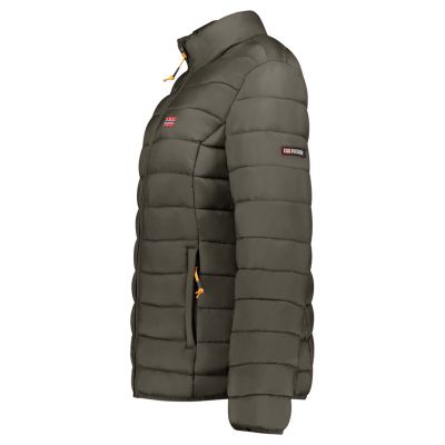 6. Women’s jacket Geographical Norway ATIKOLOR BASIC DB KAKI LADY 096 (WY4205F/GN-KAKI)
