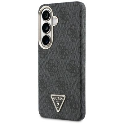 2. Guess 4G Triangle Logo MagSafe Case for Samsung Galaxy S26+ - Black