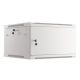 LANBERG WALL-HUNG RACK CABINET 19" 6U 600X600 METAL DOOR GRAY (FLAT PACK) WF01-6606-00S
