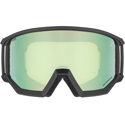 4. Uvex Athletic CV women's/men's ski goggles, sports snowboard goggles, black (55/0/527/2231)
