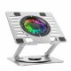 2. Wozinsky WDCX-X16-AS CoolBase RGB 360° cooling stand for laptop and tablet - silver
