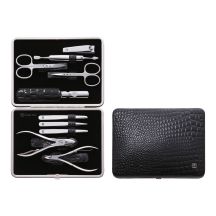 Zwilling Classic Inox MANICURE SET – 10-piece leather case – Black