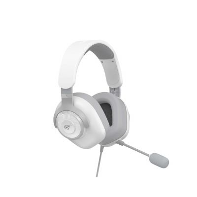 4. Havit H2230d Gaming Headphones (White/Gray)