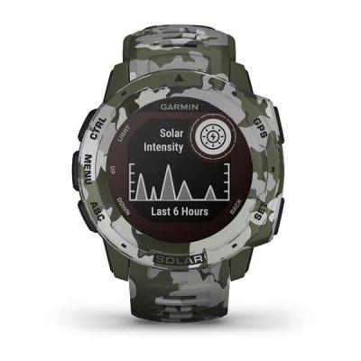 2. Garmin Instinct Solar Camo Watch Green (010-02293-06)
