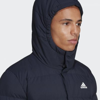 3. Adidas Helionic Hooded Down Jacket M HG8750