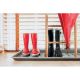 12. DRAINER SHOE RACK DRY PAD BLACK PROSPERPLAST