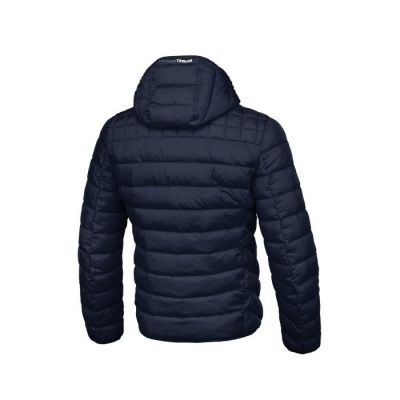 2. Pit Bull West Coast Padded Seacoast Men's Winter Jacket Navy Blue with Hood