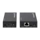 4. Manhattan 207461 AV Extender AV Transmitter and Receiver Black