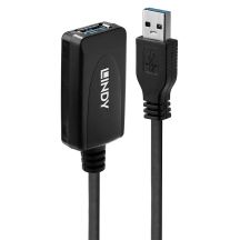 Lindy 43155 USB Cable USB 3.2 Gen 1 (3.1 Gen 1) 5m USB A Black