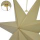 8. DECORATIVE HANGING PAPER STAR FSC 18x75CM BEIGE 7 ARMS MICA