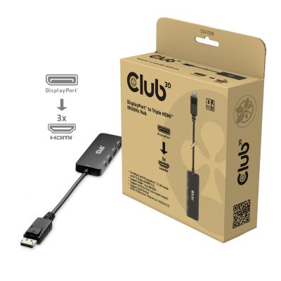 I/O DP to HDMI Triple Adapter CSV-7330 CLUB3D