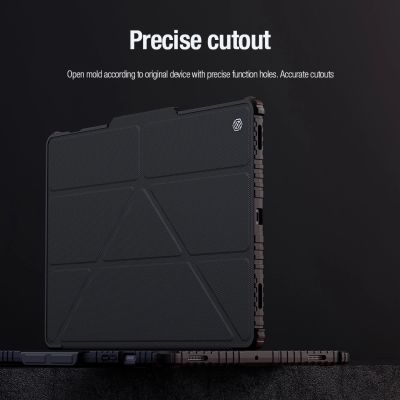 22. Nillkin Bumper Leather Case Pro case for Samsung Galaxy Tab S9+ - black