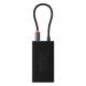 2. Baseus PioneerJoy 4xUSB-A 3.0 USB-C Hub - Gray