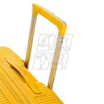 4. American Tourister Soundbox EXP cabin suitcase - golden yellow