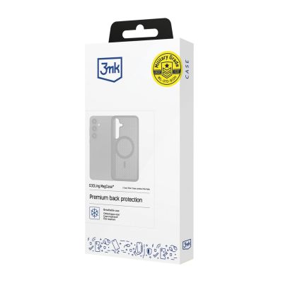4. 3mk COOLing MagCase for Samsung Galaxy S25 Ultra - Black