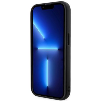 5. Karl Lagerfeld KLHCP14X3DRKHNK iPhone 14 Pro Max 6.7" black/black hardcase Rubber Choupette 3D