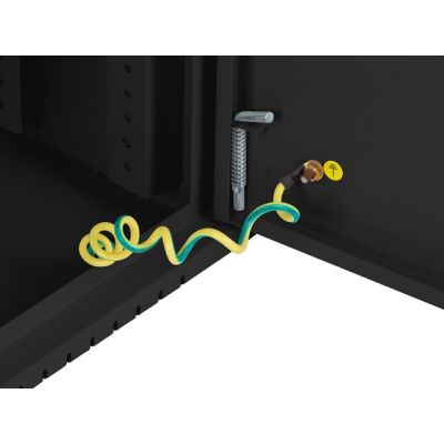 13. Lanberg WAF1-5203-04-00B 4U Rack Wall Mount Cabinet Black