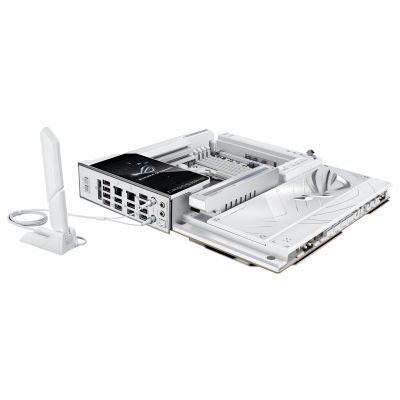 16. Asus ROG CROSSHAIR X870E GLACIAL Motherboard