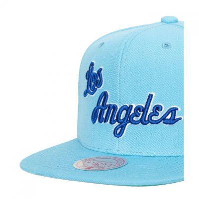 3. Mitchell & Ness NBA Los Angeles Lakers Team Ground 2.0 Snapback Hwc Lakers Cap HHSS3258-LALYYPPPBLUE