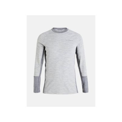 Peak Performance M Magic Crew Thermal Shirt Gray