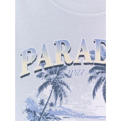 6. Women's regular printed T-shirt 4F 4FRAW26TTSHF4374-34S