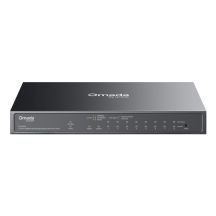 TP-Link Omada ES210GP Managed Network Switch L2 Gigabit Ethernet (10/100/1000) PoE Support DIN Rail Black