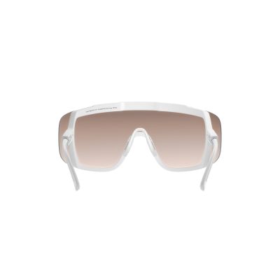 4. POC Devour white glasses