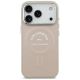3. Karl Lagerfeld Embossed Open Ring RSG Logo MagSafe Case for iPhone 17 Pro / 18 Pro - Pink