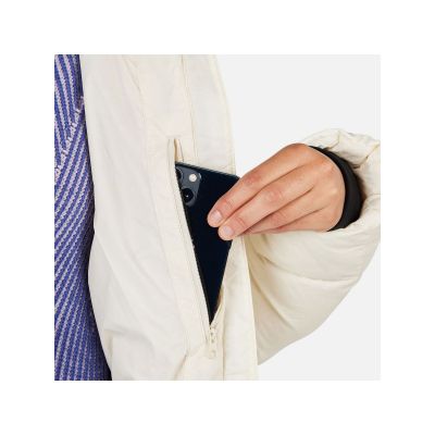 5. ROSSIGNOL W ARETU CROPPED DOWN JKT women's ski jacket white