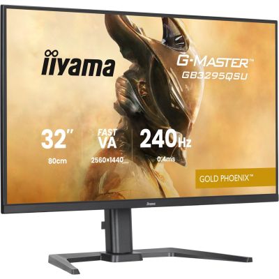 17. iiyama G-MASTER GB3295QSU-B1 computer monitor 80 cm (31.5") 2560 x 1440 px Quad HD LED Black