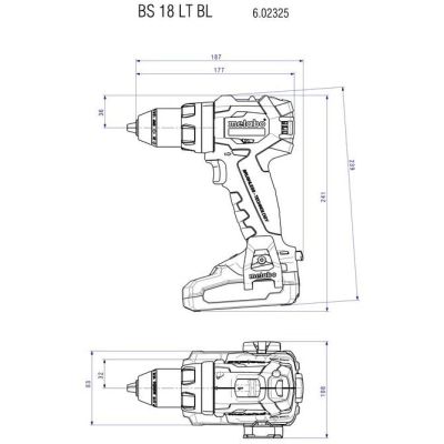 3. METABO BS 18 L BL CARCASS /BULK SCREWDRIVER