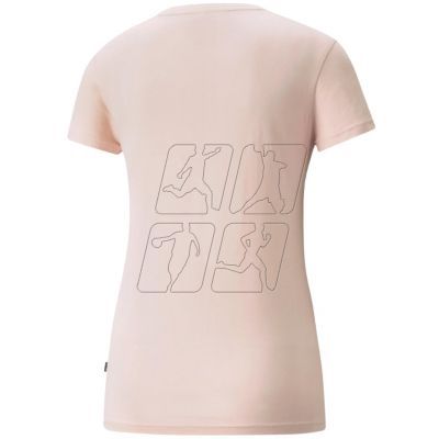 4. Puma ESS + Metallic Logo Tee W 586890 36