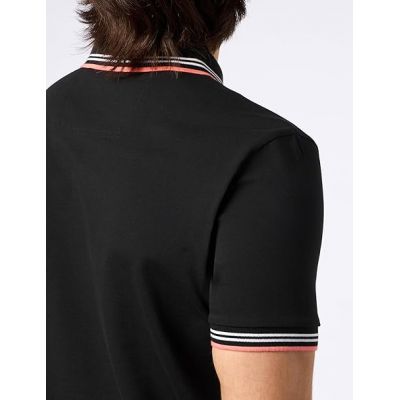 4. BOSS Paul NERO Men's Slim Fit Polo Shirt Black (50506193-003N)