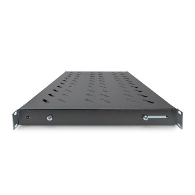 3. Digitus Shelf with variable mounting rails for permanent installation in 483 mm (19") cabinets