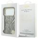 8. Guess IML Zebra Glitter Triangle Logo MagSafe iPhone 17 Pro / 18 Pro Case - Gold