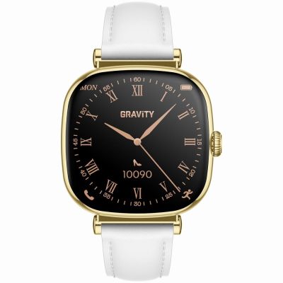 6. Smartwatch Gravity Gold Bracelet + Strap GT32-2