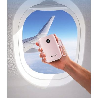 4. Vention Powerbank 20000mAh 2 x USB-C 1x USB-A with display 22.5W blue