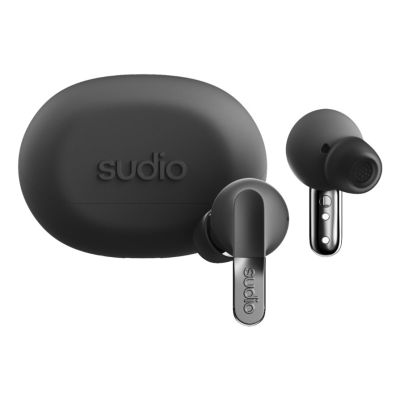 Sudio N3PROBLK Headphones/Headset Wireless In-Ear Bluetooth Calls/Music Black