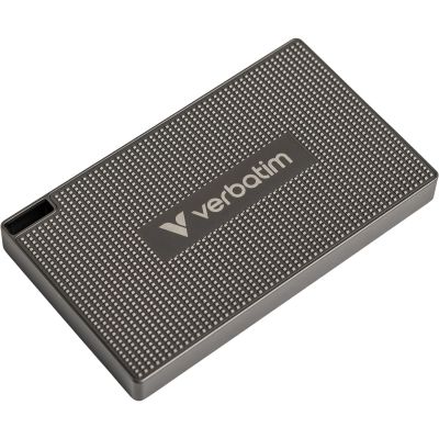 5. Verbatim 32031 External SSD 1TB USB Type-C USB 3.2 Gen 2x2 Gray