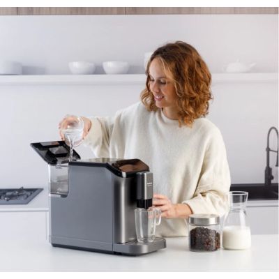 12. Taurus Accento Latte espresso machine; 20 bar White Coffee