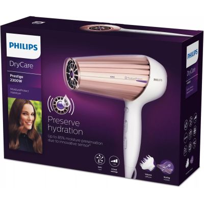 2. Philips MoistureProtect DryCare Prestige HP8280/00 Hair Dryer