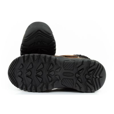 9. Keen Junior Kootenay Waterproof Brown Ankle Boots