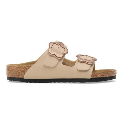 6. Birkenstock ARIZONA FLOWER BUCKLE KIDS 1030439 SANDCASTLE flip-flops (standard width)