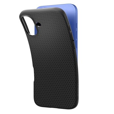 6. Spigen Liquid Air Case for iPhone 16 Plus - Black
