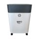 HP ONESHRED Auto 100CC Paper Shredder, White and Gray
