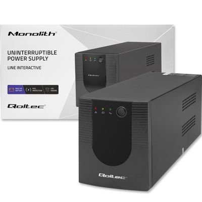 4. QOLTEC UPS LINE INTERACTIVE MONOLITH | 2000VA | 1200W